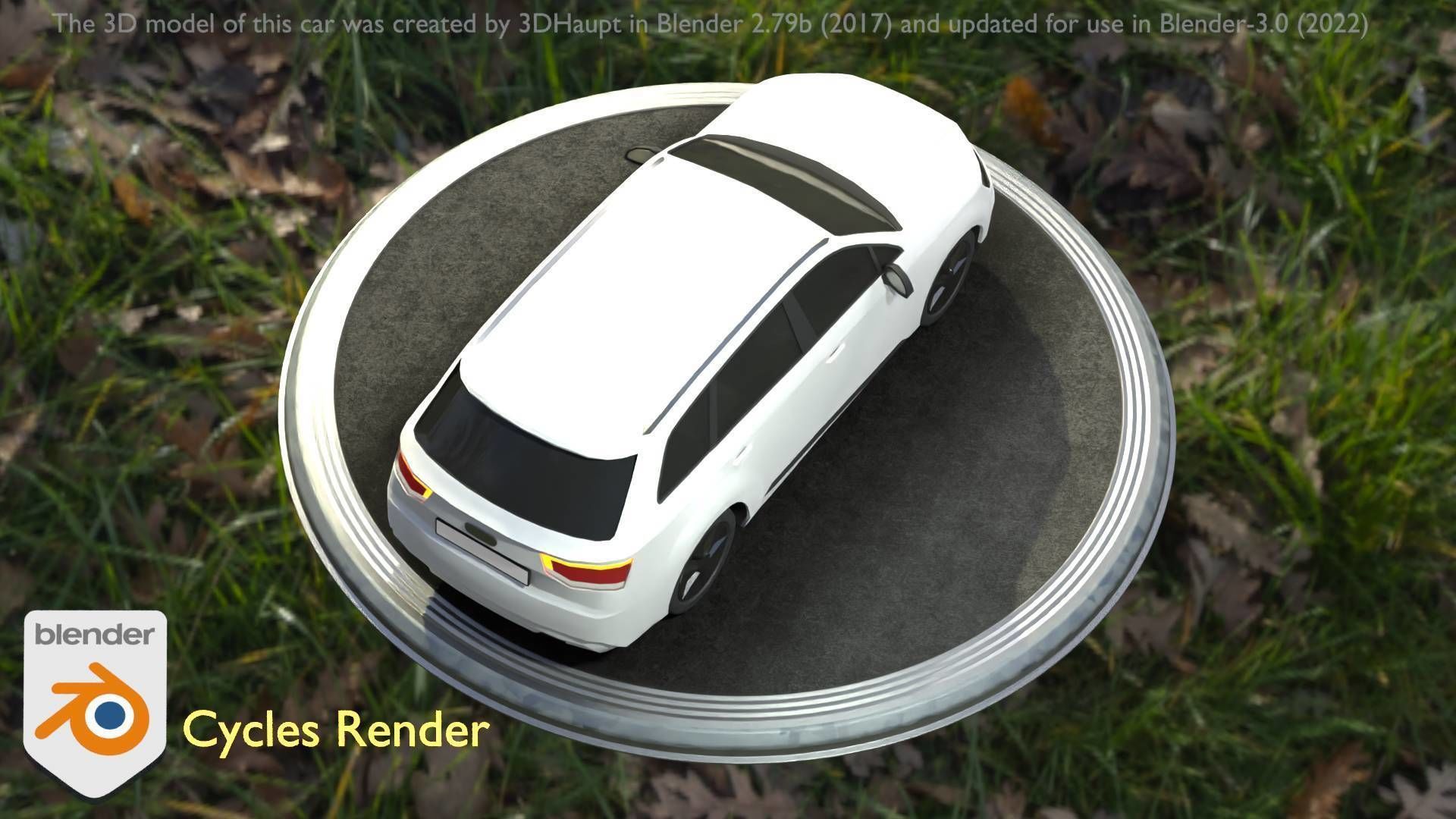 City Car 20 SUV Type-B White Low-poly 3D model_54