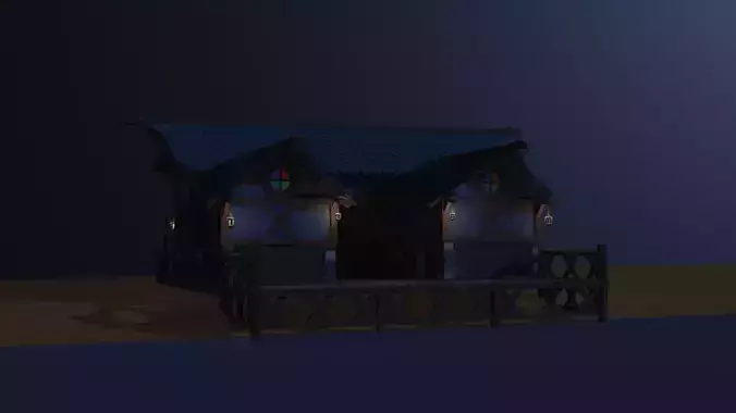 Fishing Dock 3D model