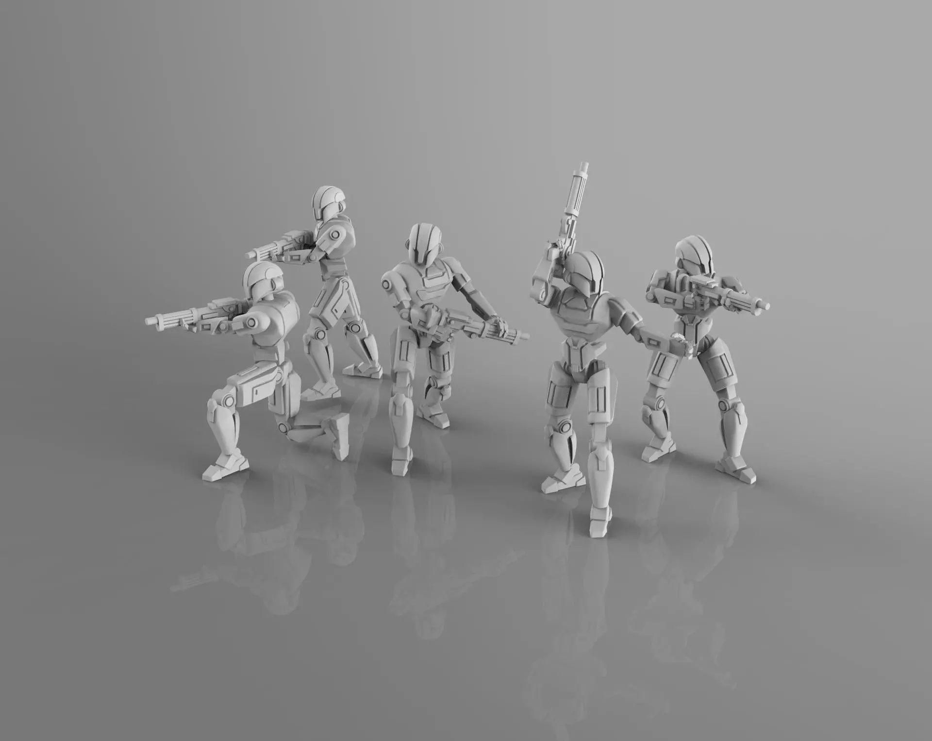 Ancient Sentinel Droids 3D print model_0