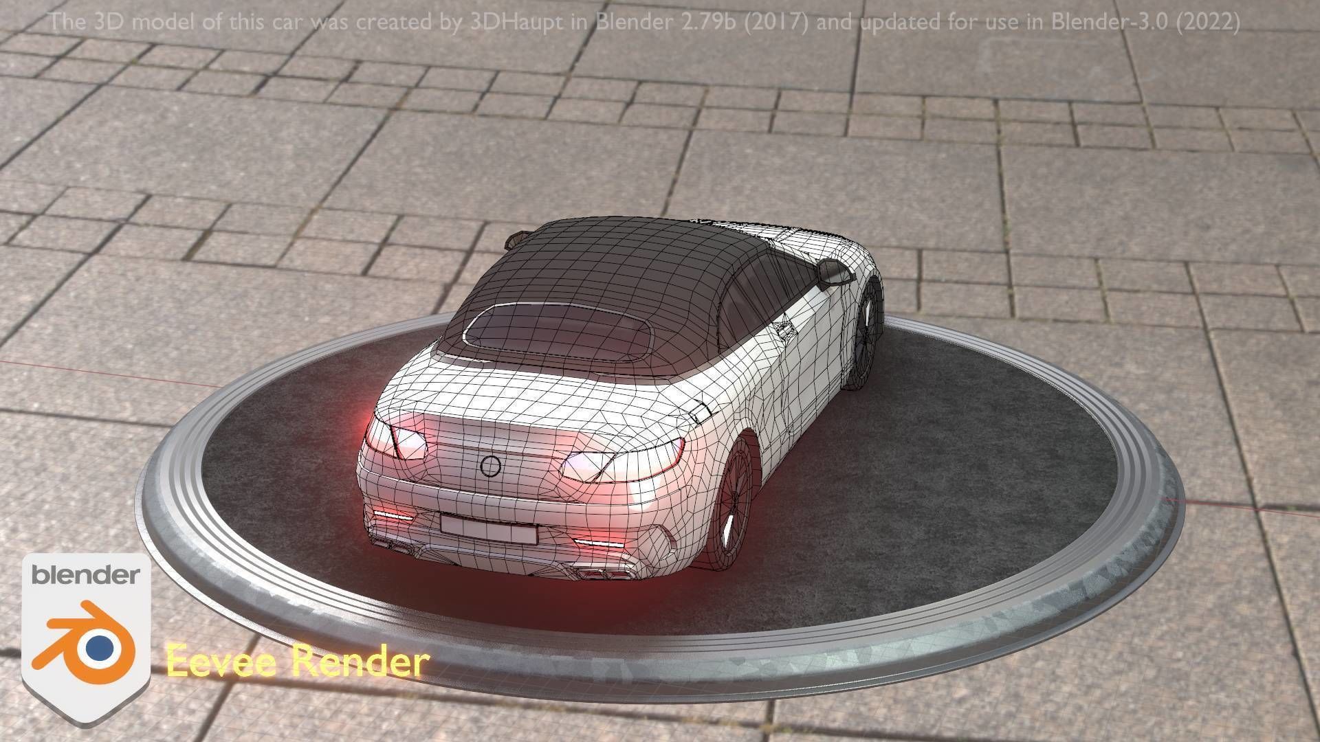 City Car 22 Upper Class Type-A White Low-poly 3D model_29