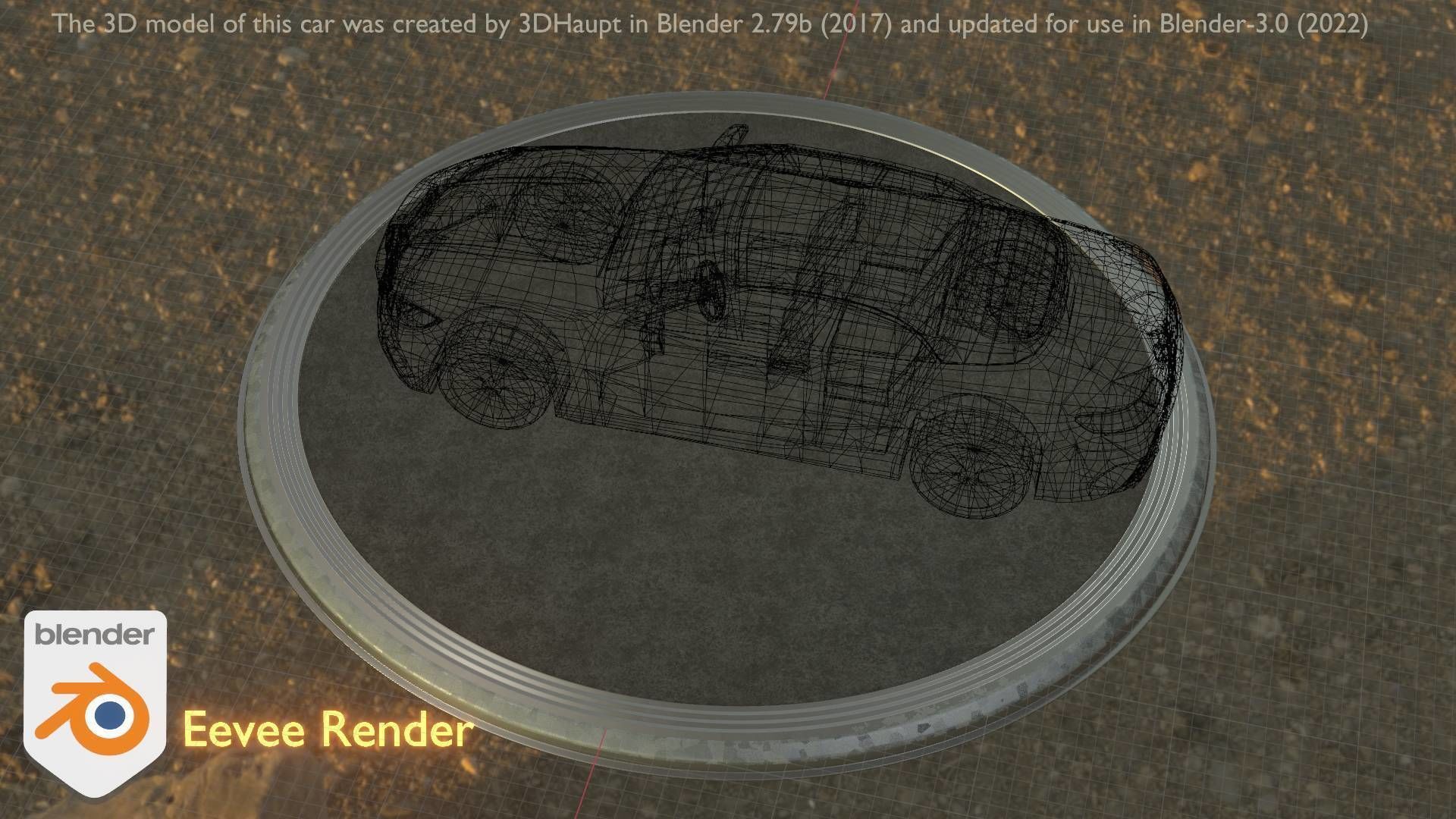 City Car 22 Upper Class Type-A White Low-poly 3D model_40