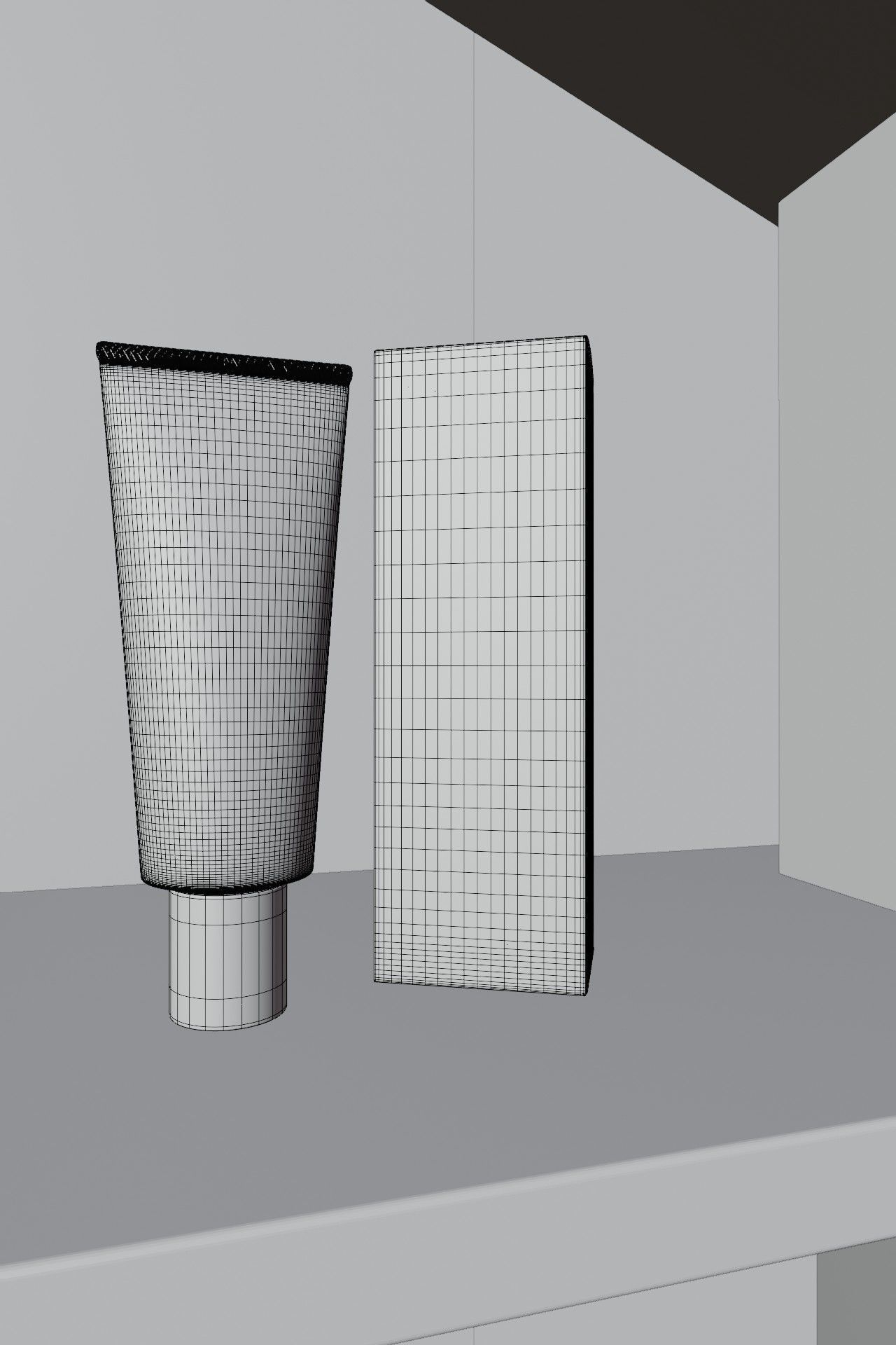 Lotion Package 3D model_2