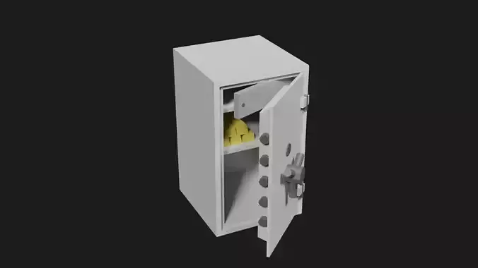Lowpoly Safe box
