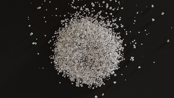 Scatter of salt Model-1 3D model