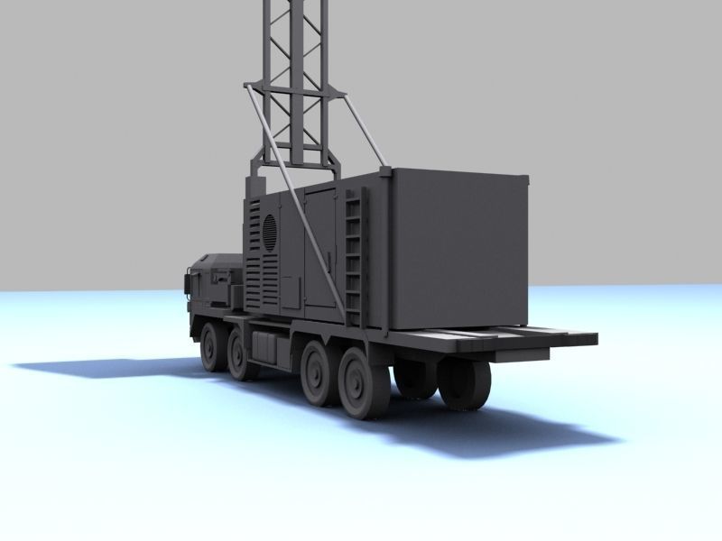 TRML-3D camouflaged military vehicle Low-poly 3D model_13