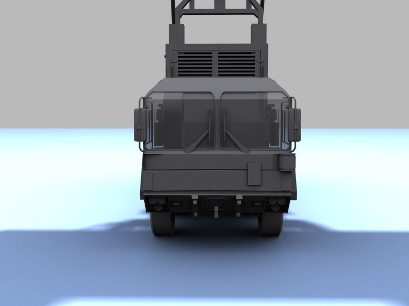 TRML-3D camouflaged military vehicle Low-poly 3D model_11