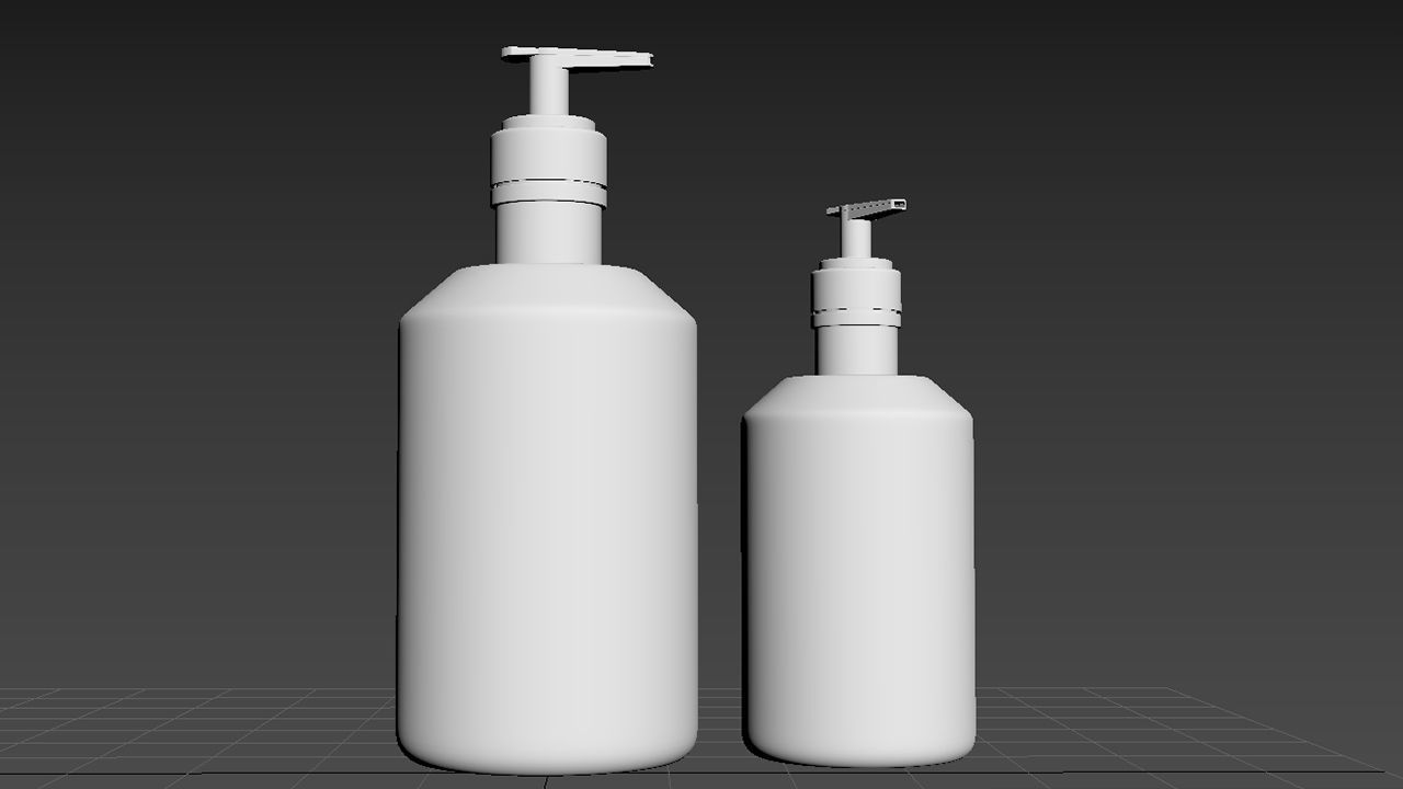 Hand Lotion 3D Model 3D model_3