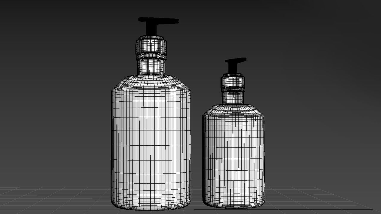 Hand Lotion 3D Model 3D model_4