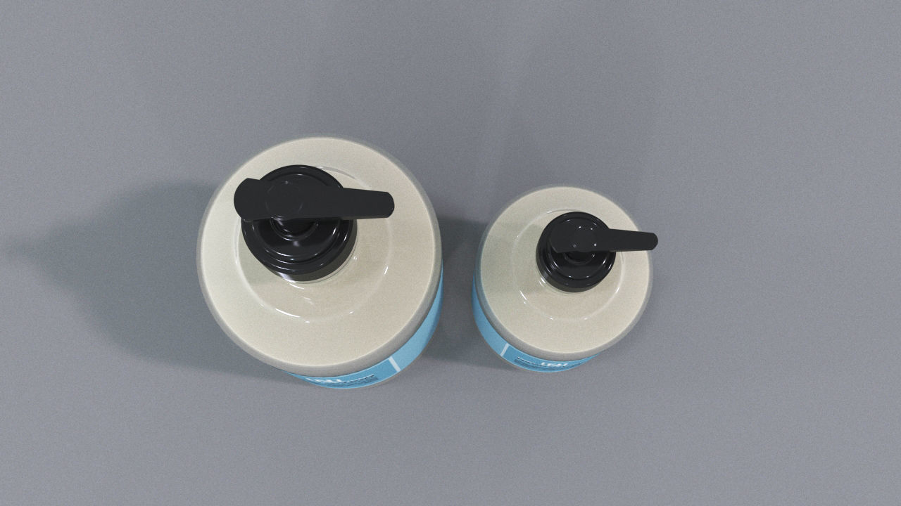 Hand Lotion 3D Model 3D model_1