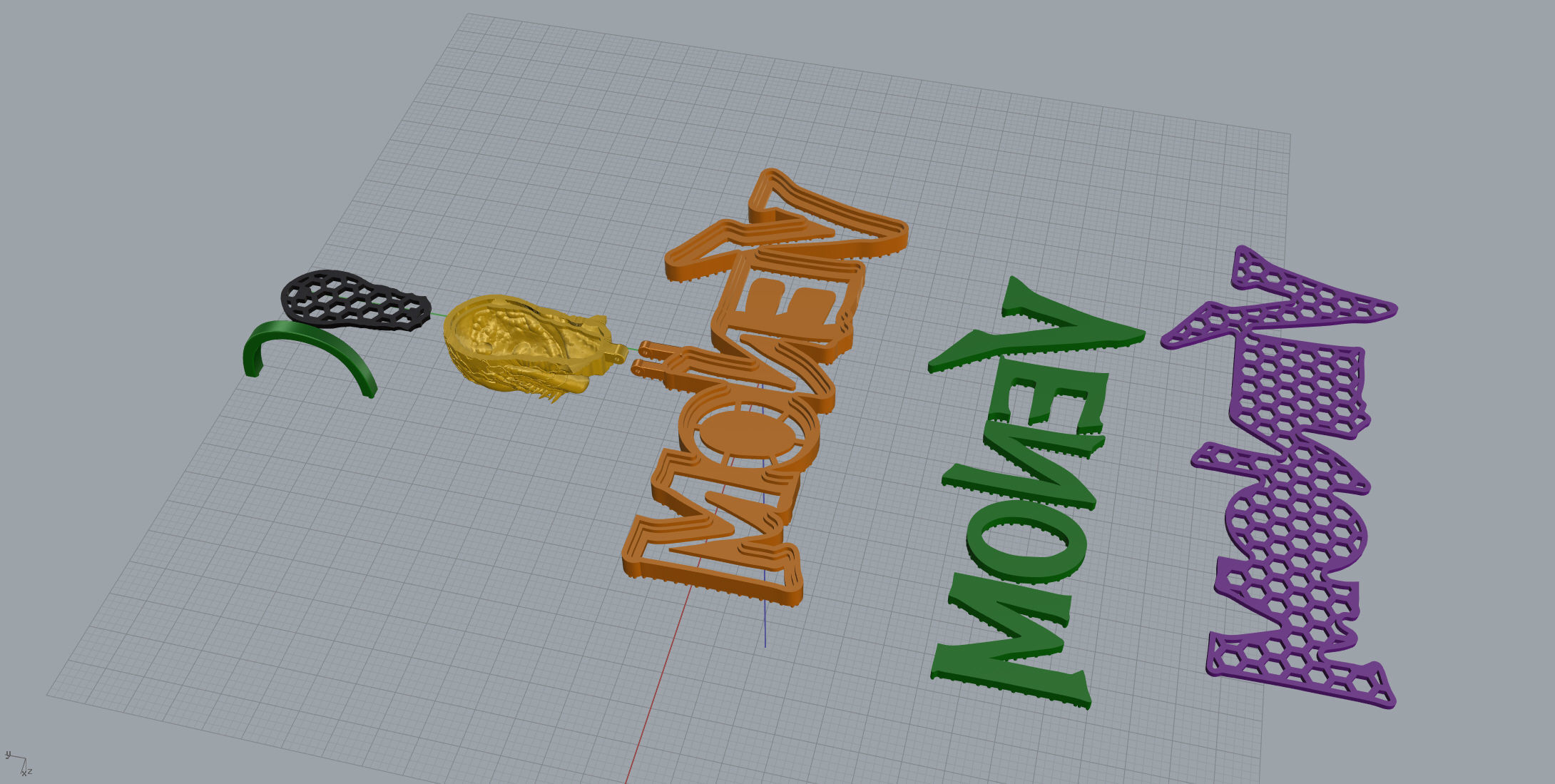 VENOM Custom 3D print model_12