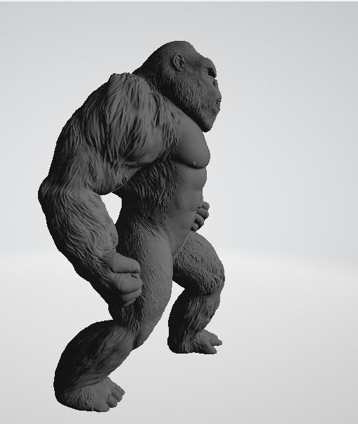 King Kong 3D Model Stl Print 3D print model_3