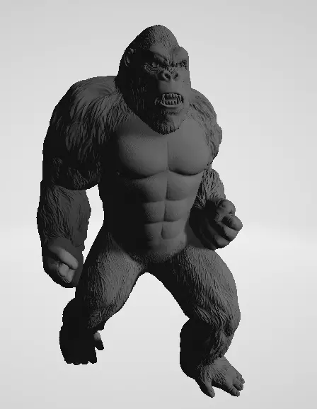 King Kong 3D Model Stl Print 3D print model_0