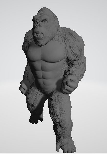 King Kong 3D Model Stl Print 3D print model_1