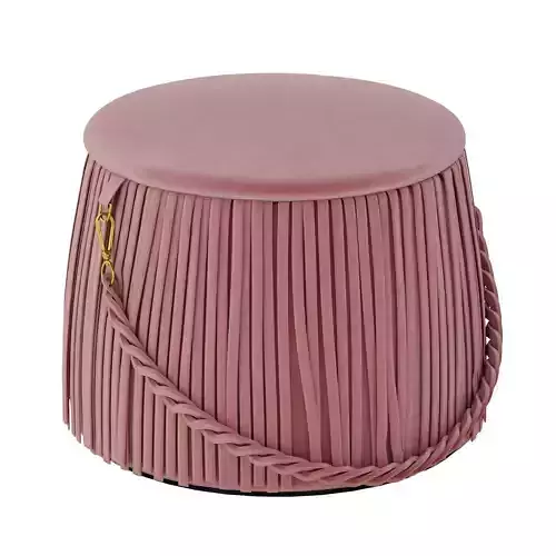 Ribbon Pouf 3D model