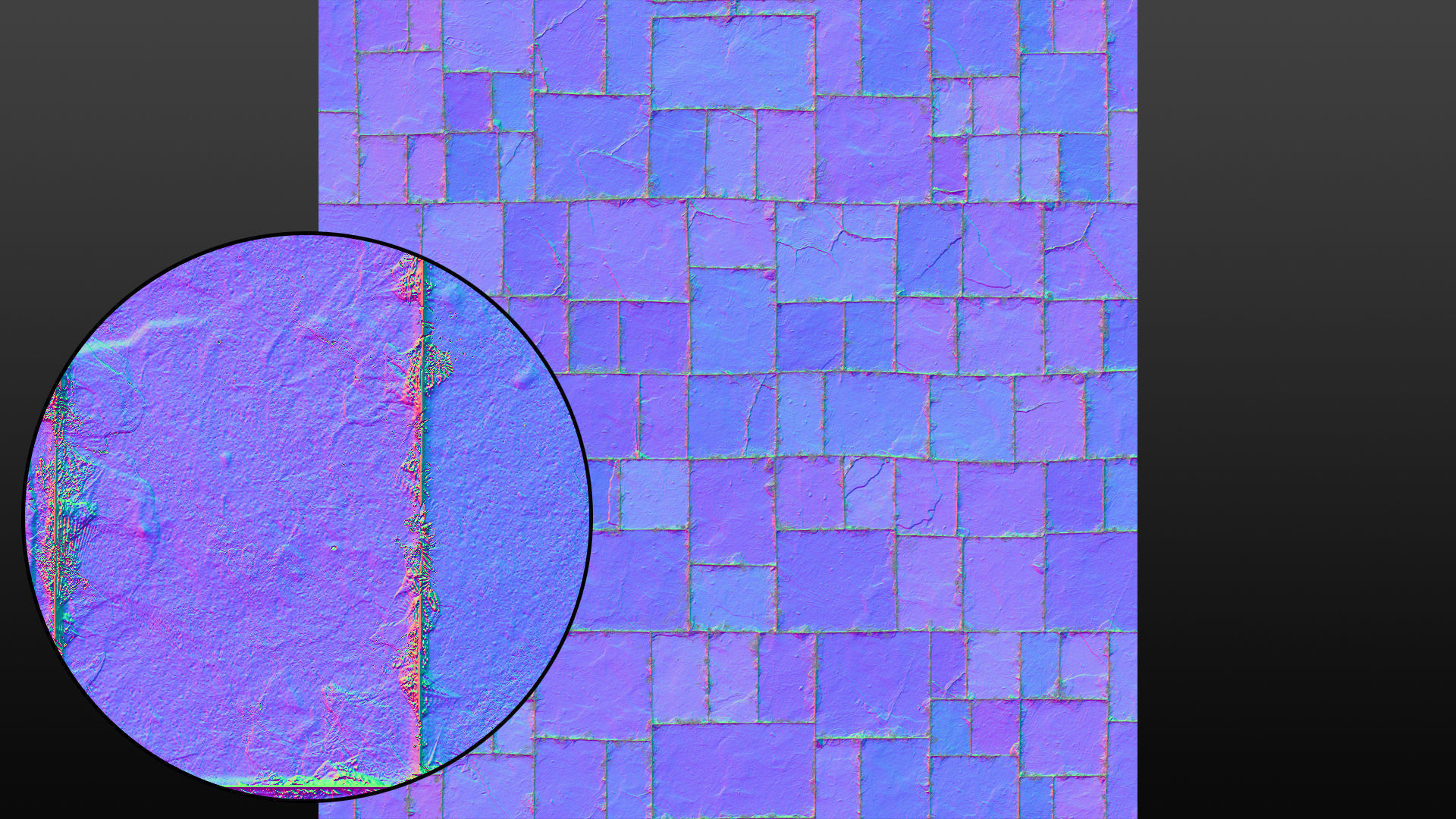 Rough stone pavement Texture_13