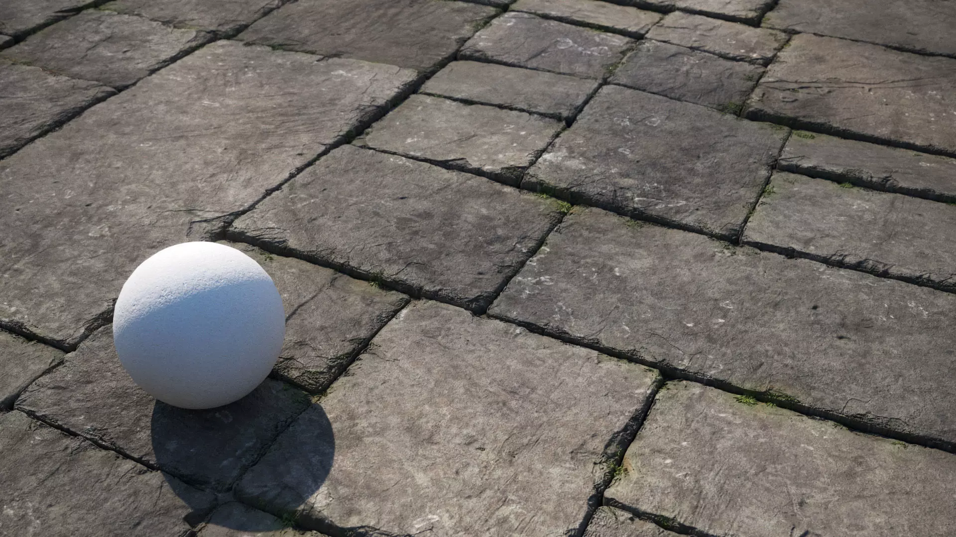 Rough stone pavement Texture_0