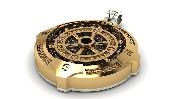 Anchor Compass-DIJE BRUJULA REF BRU - G 002 3D model