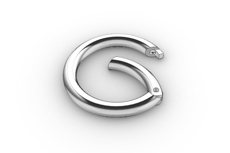 Removable links - round 3D print model_3