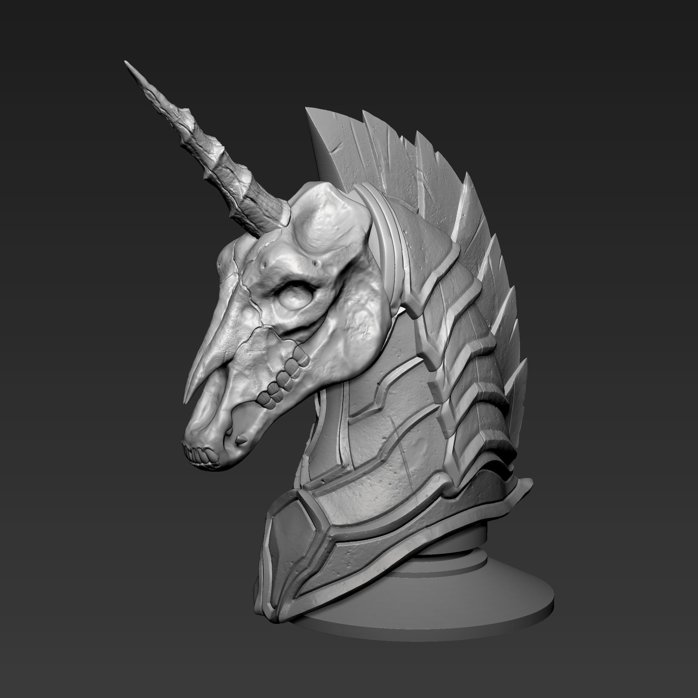 Horse SKULL 3D model 3D printable | CGTrader