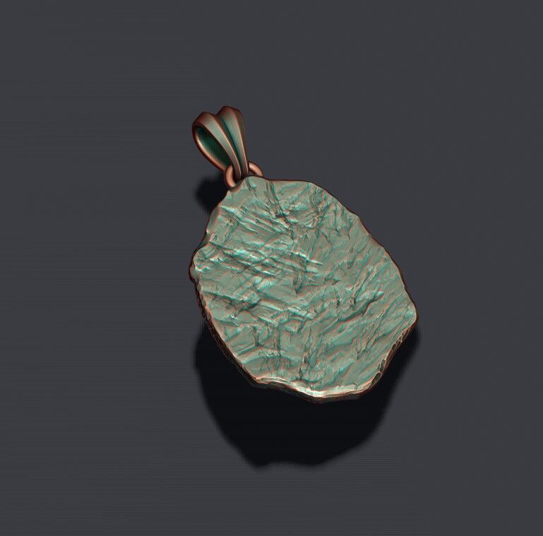egyptian hieroglyphics pendant 3D print model_4