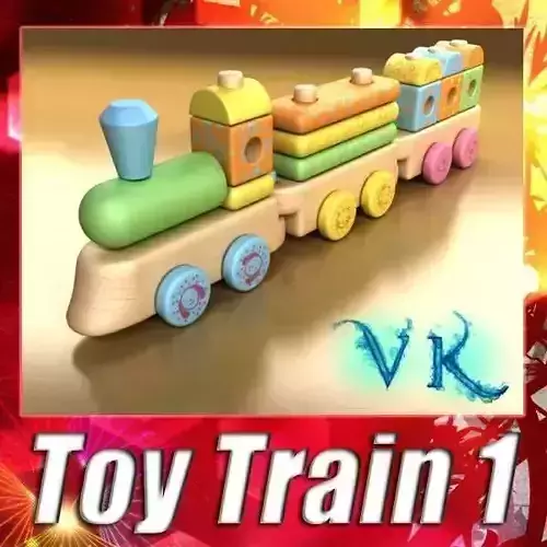 Wooden Toy Train