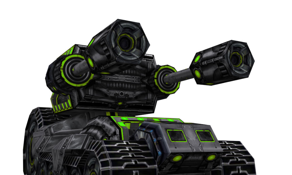 Future combat vehicle collection Low-poly 3D model_66