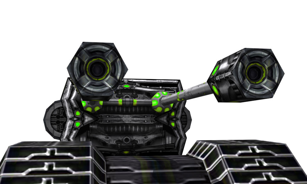 Future combat vehicle collection Low-poly 3D model_59