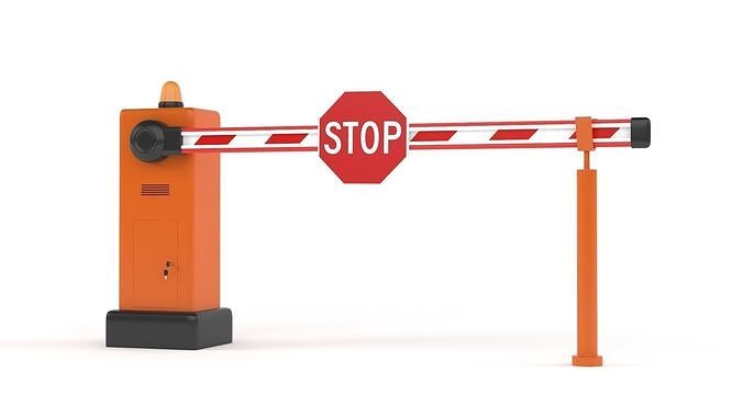 Automatic Barrier 3D model