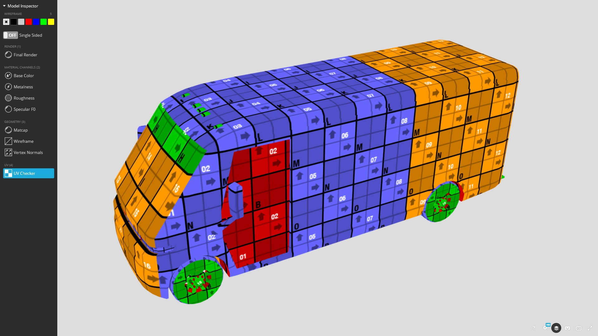 BrightDrop EV600 Low-poly 3D model_10