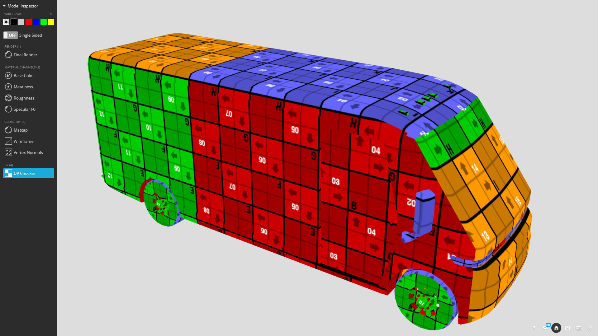 BrightDrop EV600 Low-poly 3D model_9