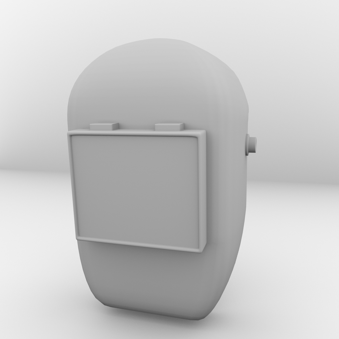 Welding Helmet 3D model_3