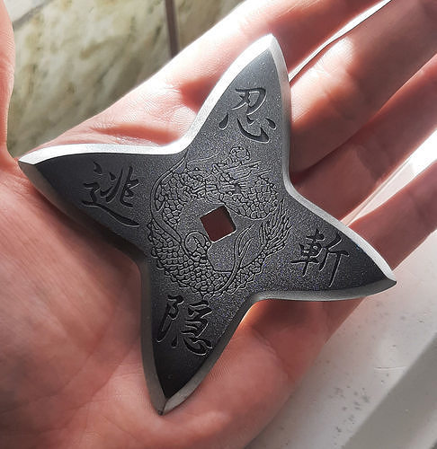 Tenchu Shuriken 3D print model