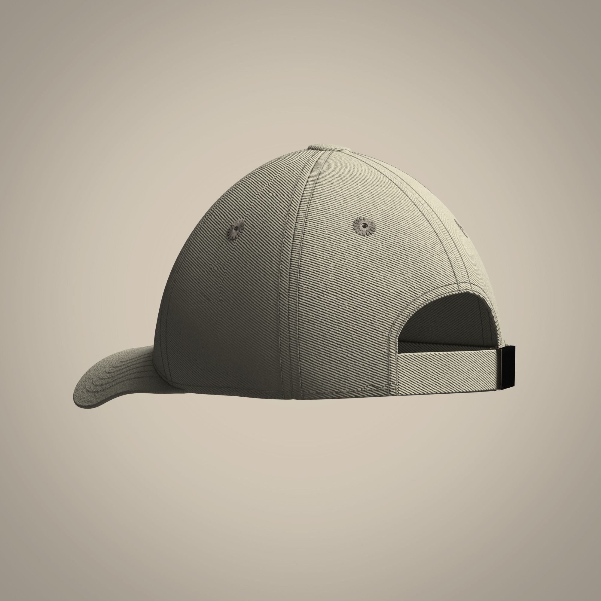 Baseball Cap 3D model_5