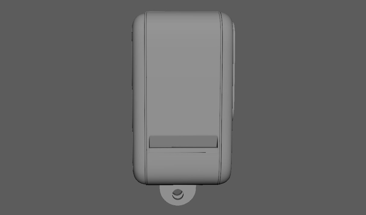 GoPro hero camera 3D model_15