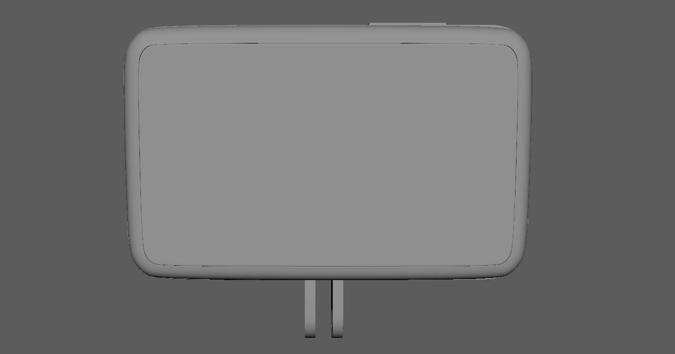 GoPro hero camera 3D model_12