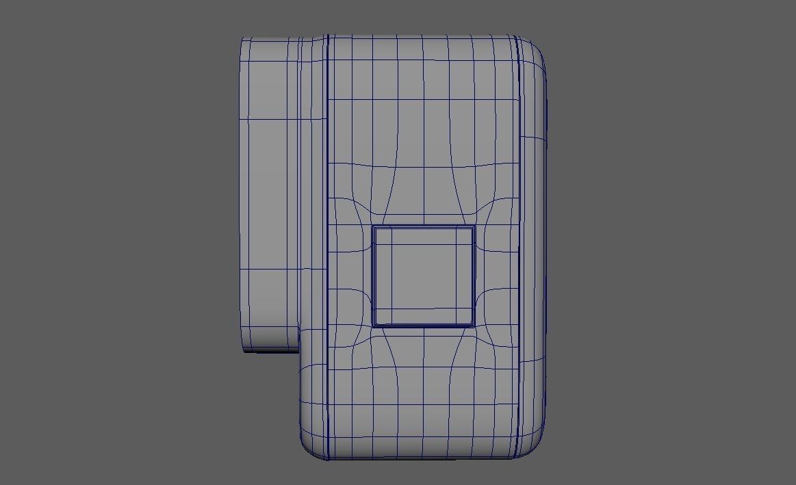 GoPro hero camera 3D model_28
