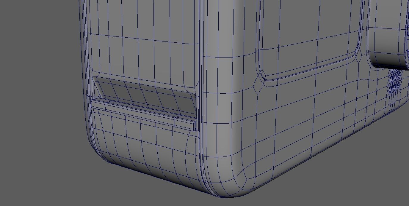 GoPro hero camera 3D model_25