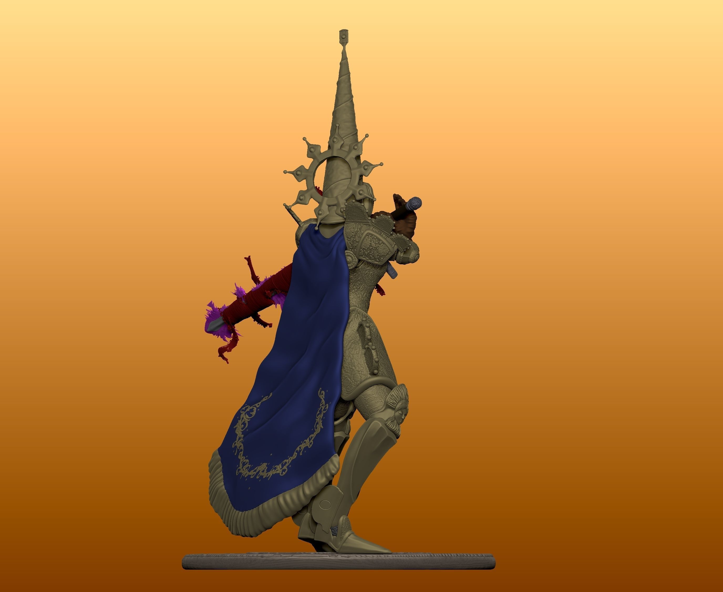 Crisanta in penance from Blasphemous 3D print model_8