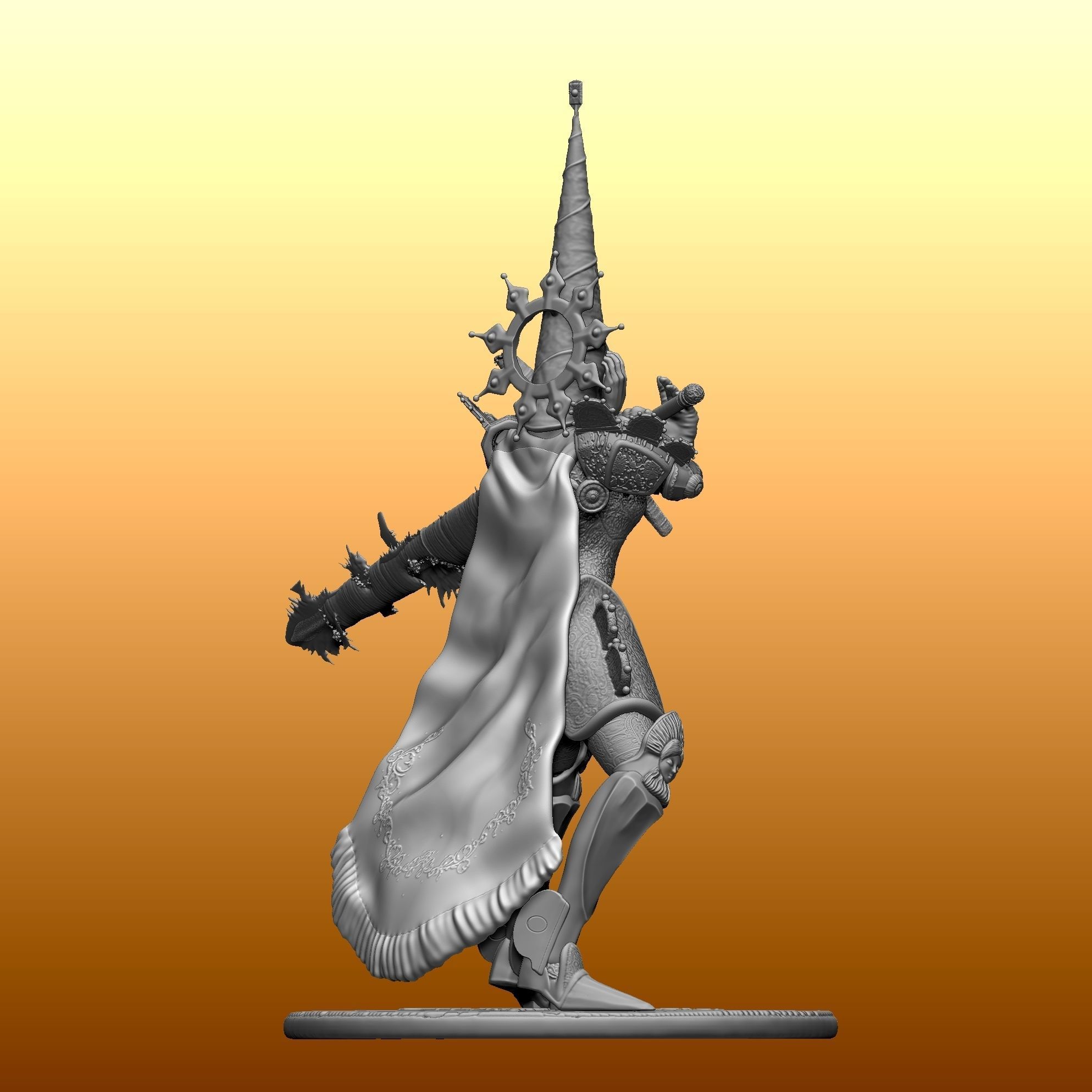 Crisanta in penance from Blasphemous 3D print model_11