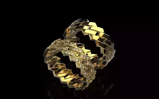 Cuban ring model 206  Size16