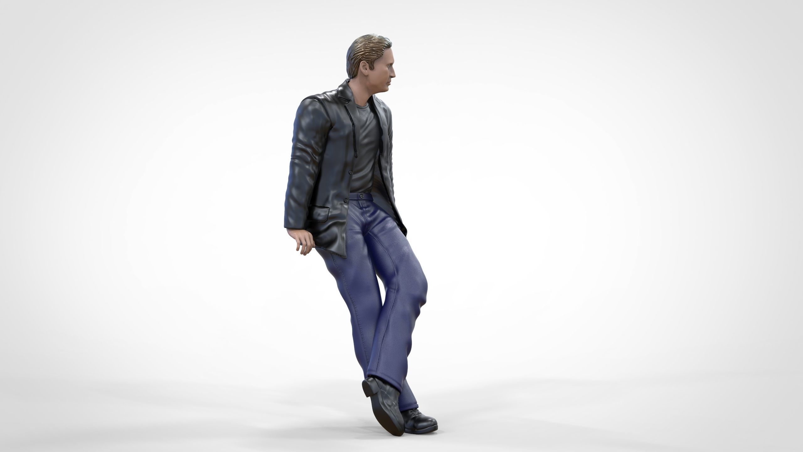 Nicolas Cage in Gone in 60 seconds 3D print model_1