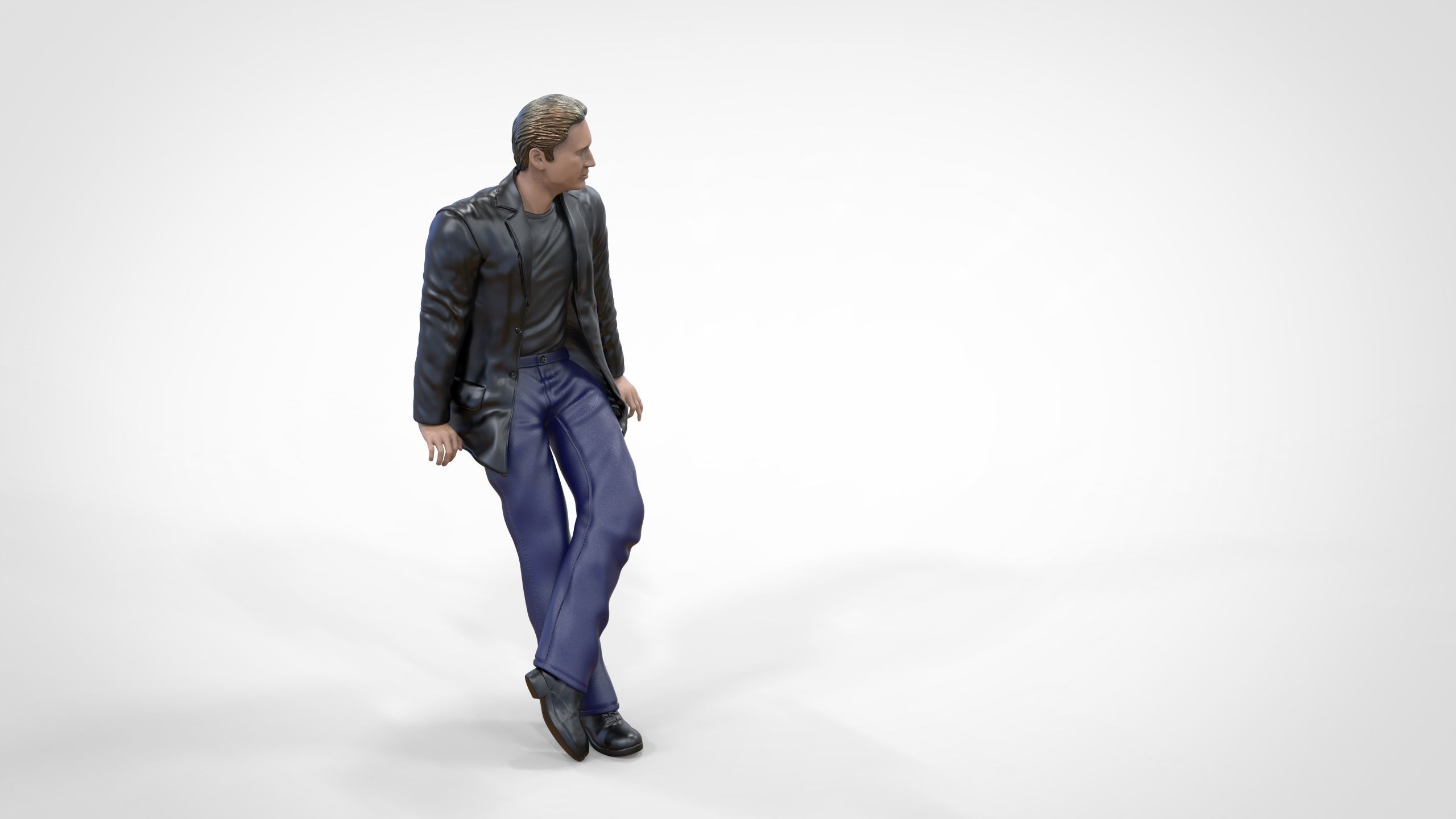 Nicolas Cage in Gone in 60 seconds 3D print model_5