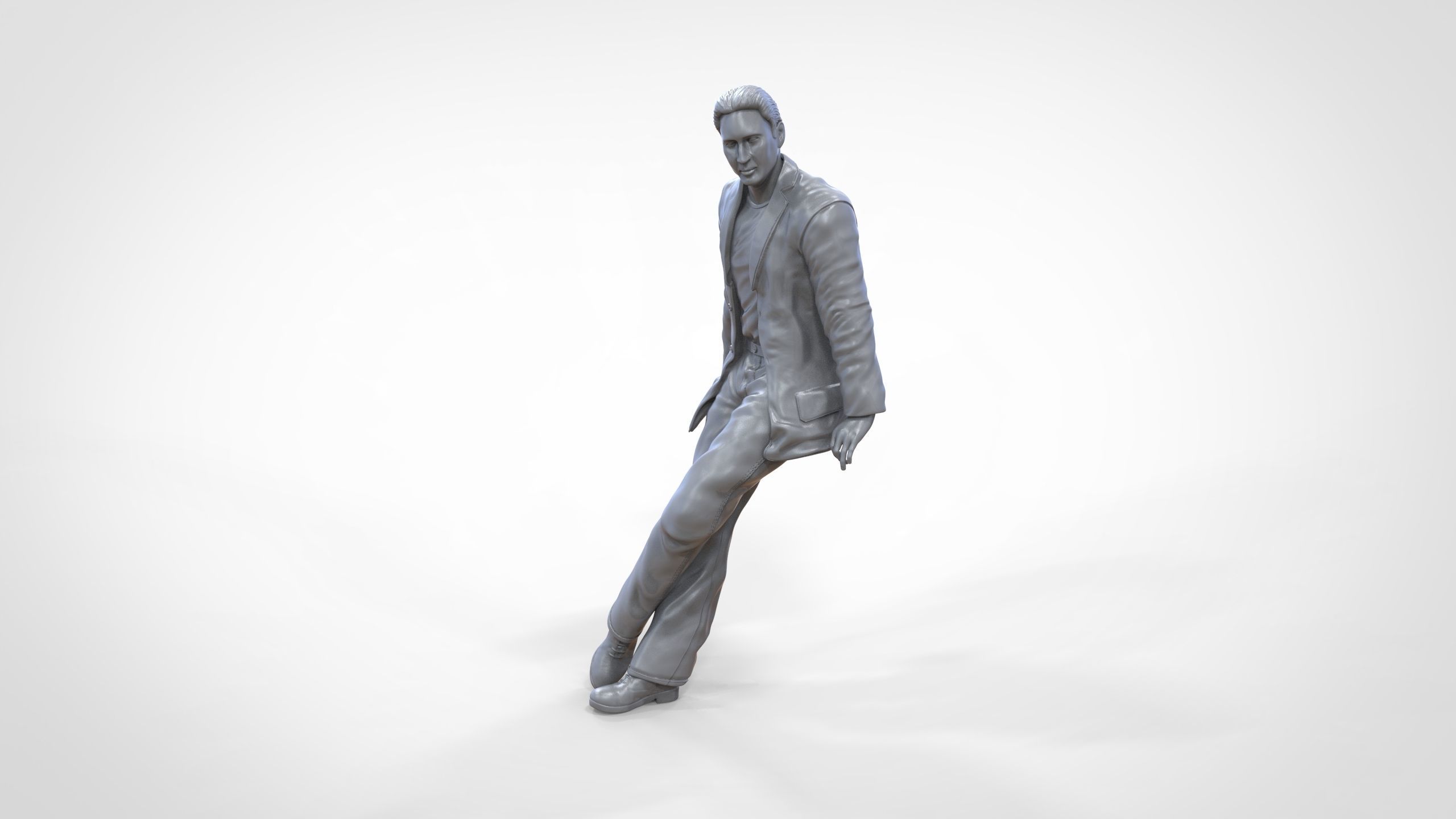 Nicolas Cage in Gone in 60 seconds 3D print model_47