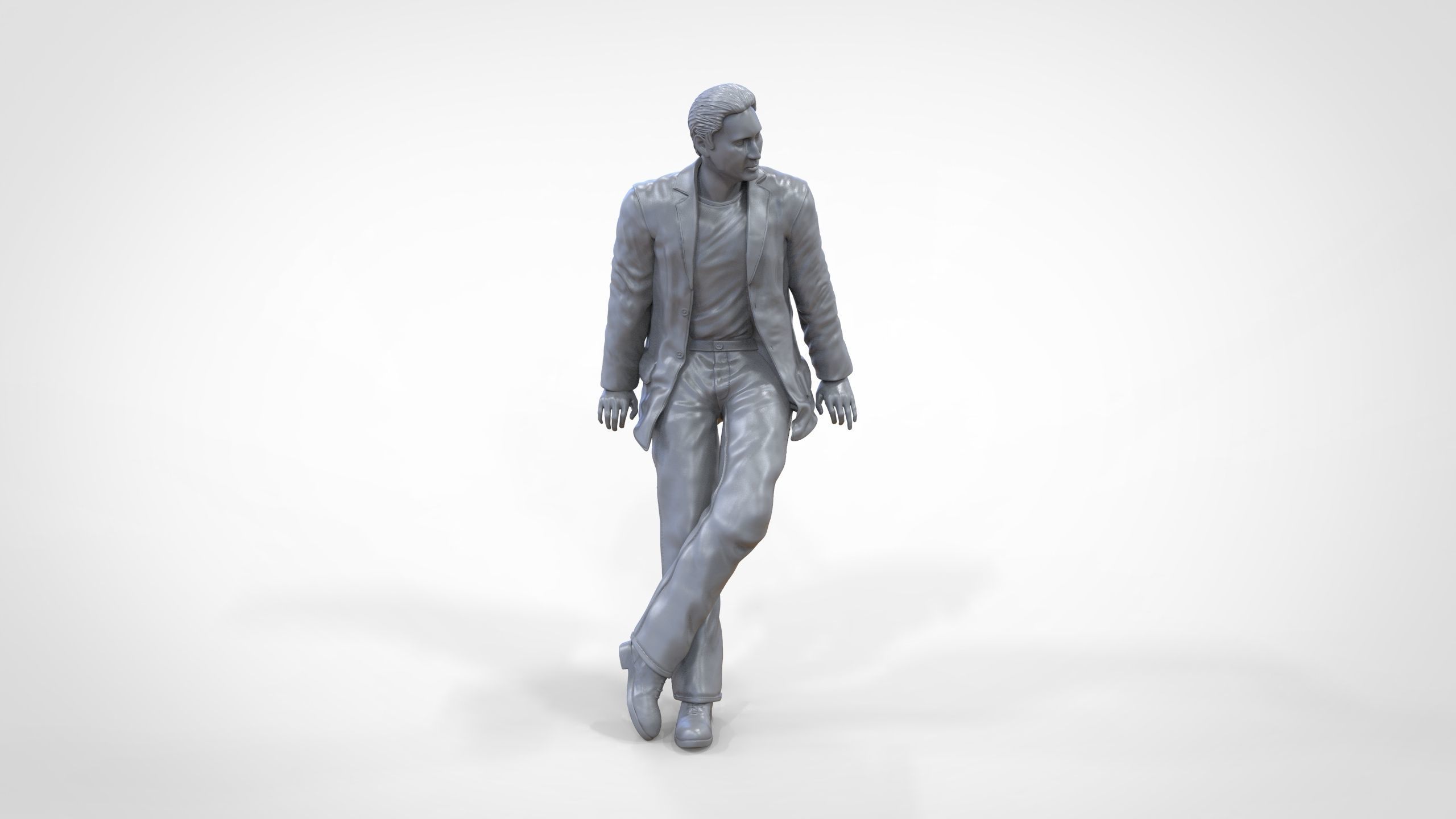 Nicolas Cage in Gone in 60 seconds 3D print model_45
