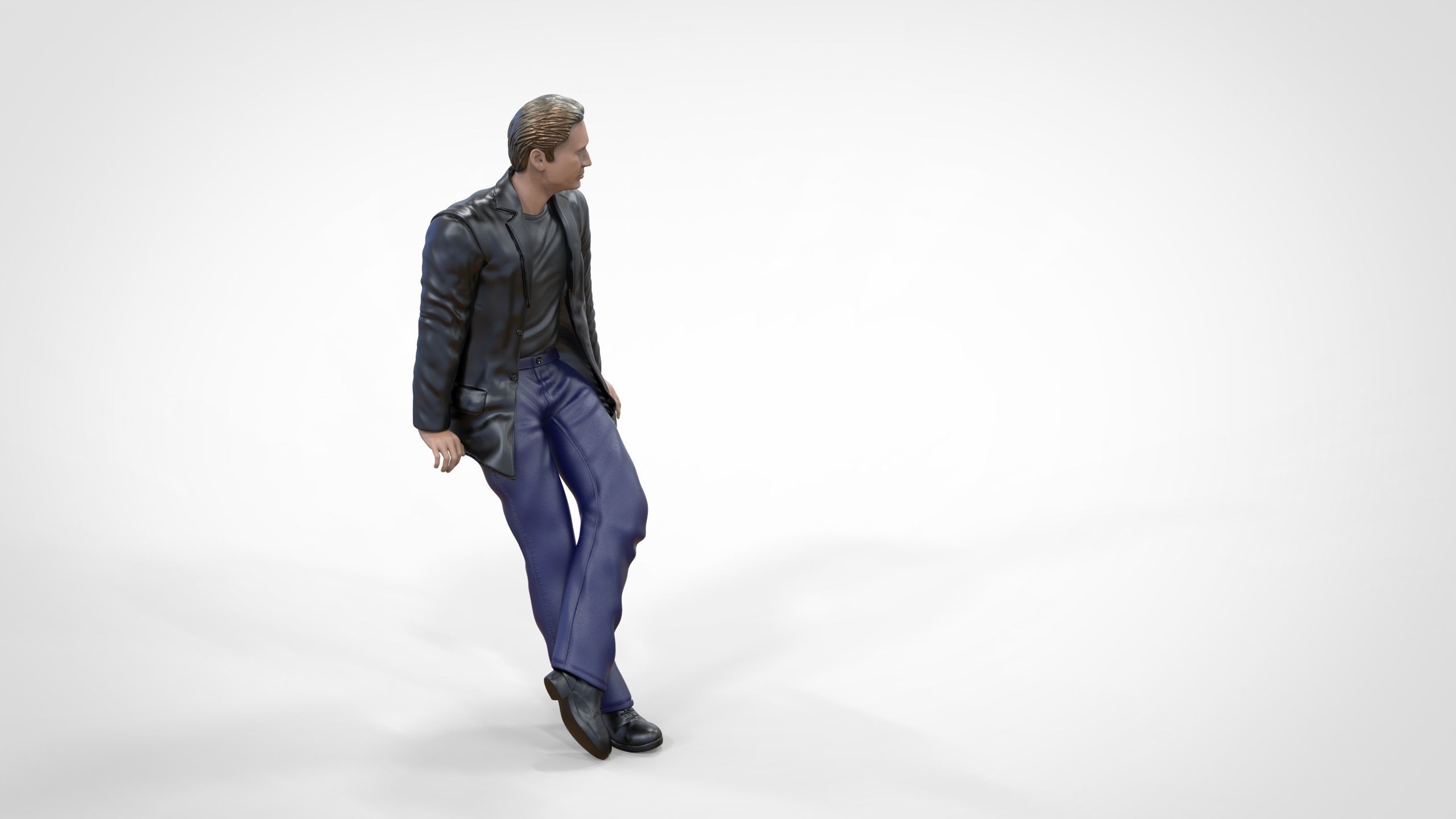 Nicolas Cage in Gone in 60 seconds 3D print model_4