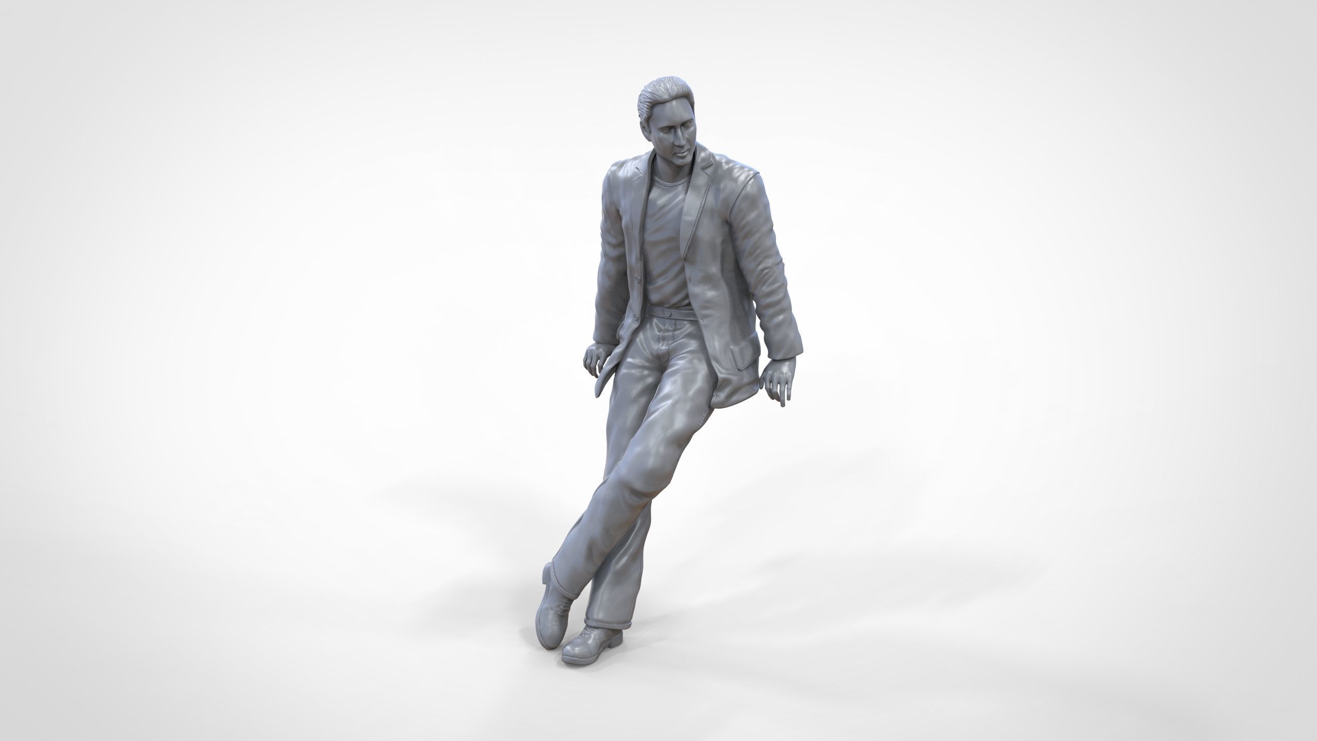 Nicolas Cage in Gone in 60 seconds 3D print model_46