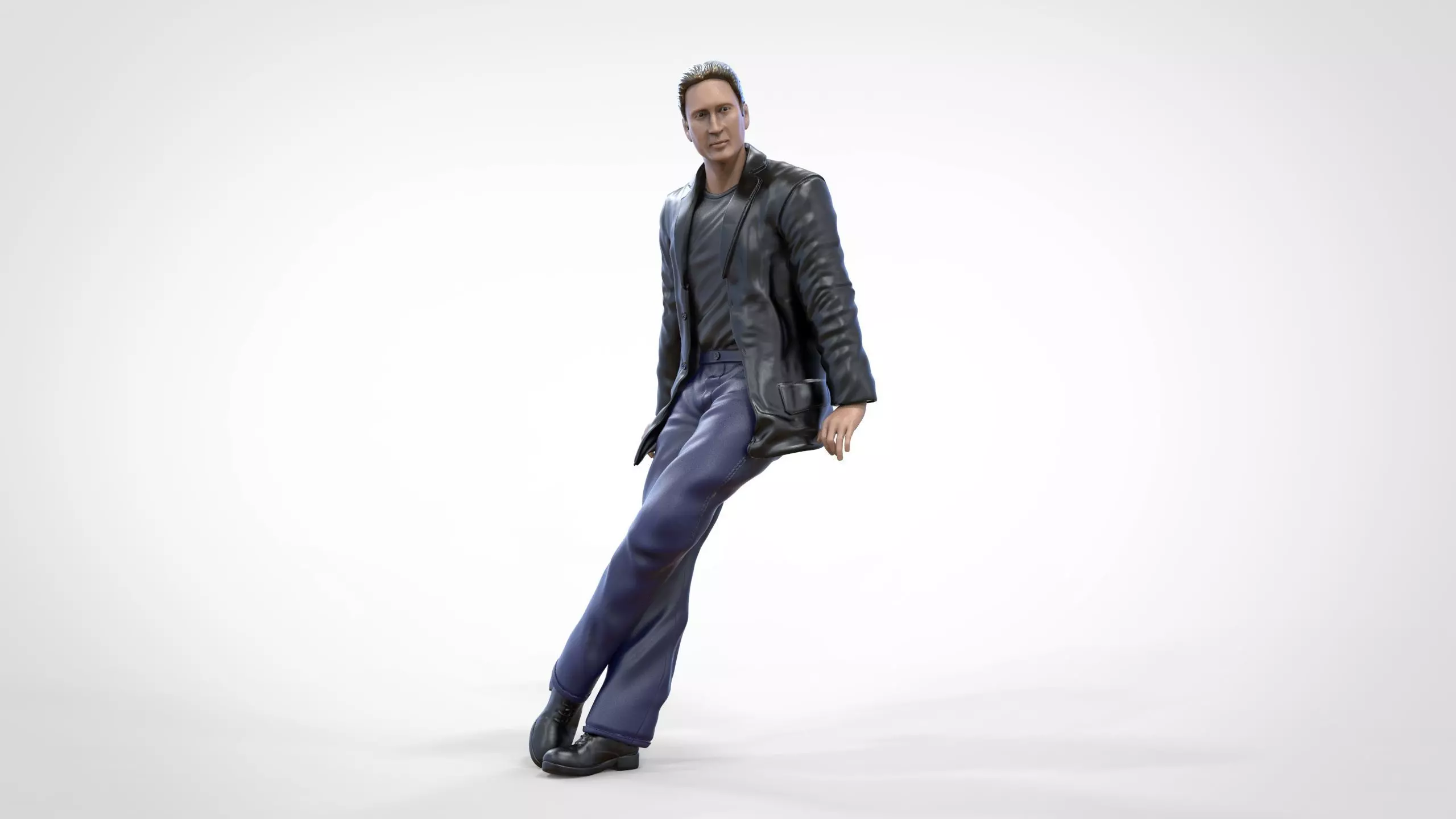 Nicolas Cage in Gone in 60 seconds 3D print model_0