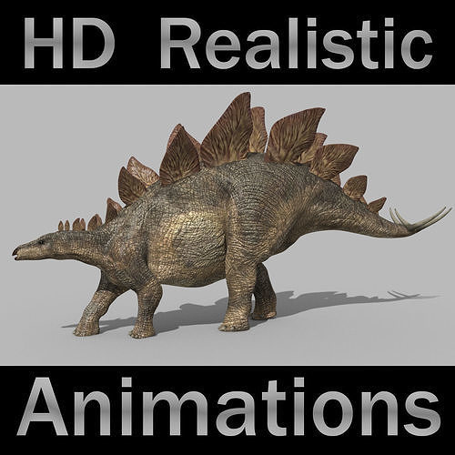 Stegosaur Forever - 8K 3D model