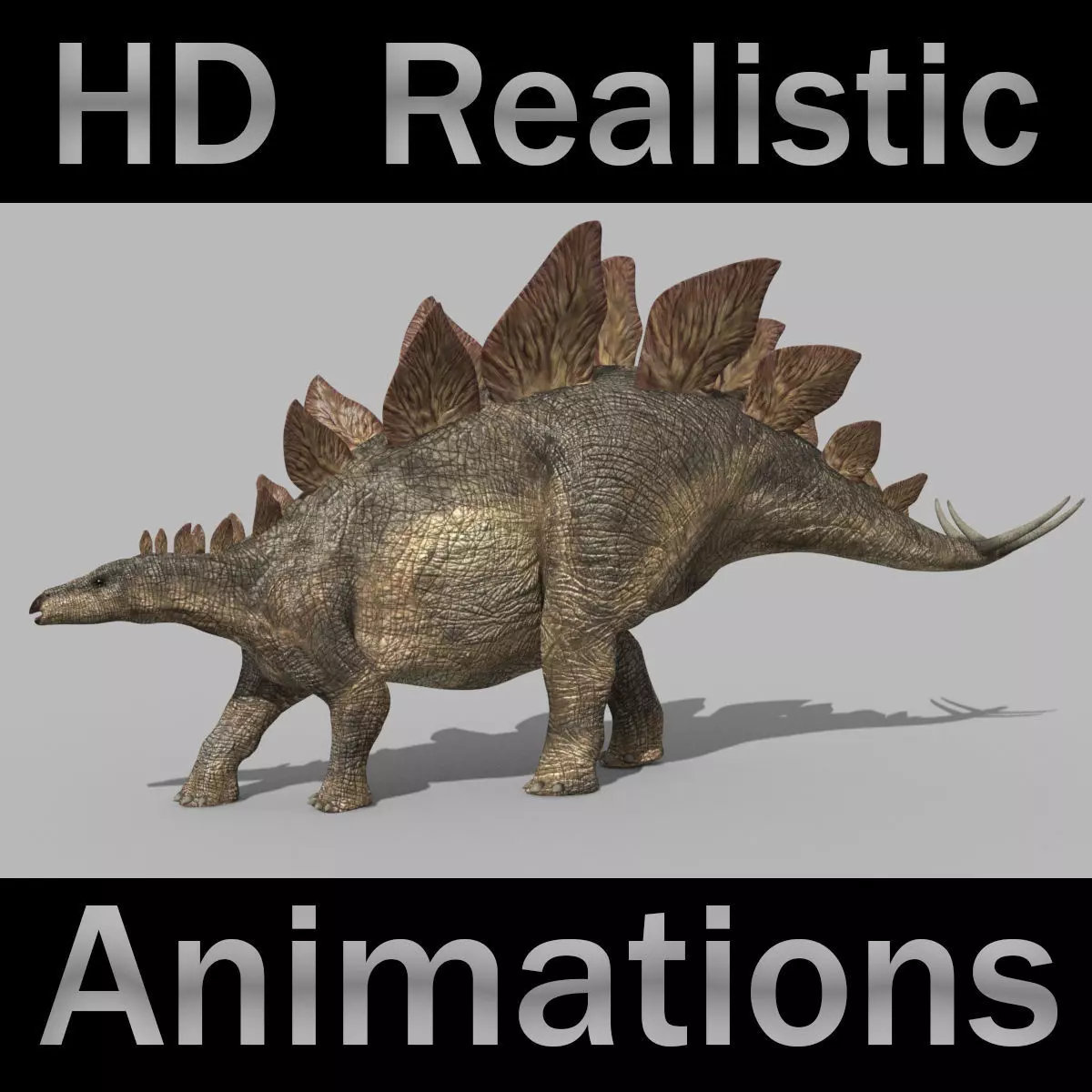Stegosaur Forever - 8K 3D model_0