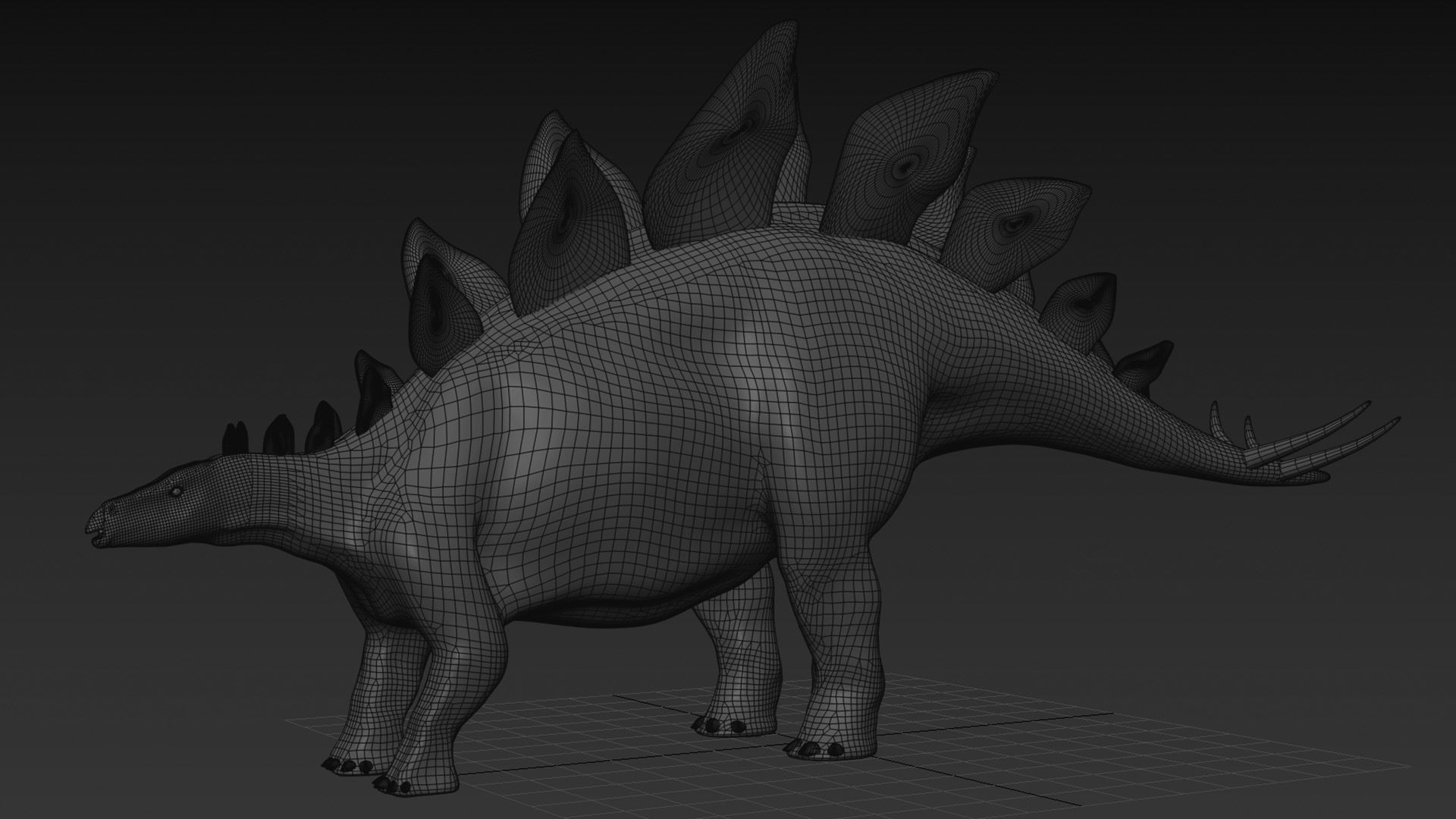 Stegosaur Forever - 8K 3D model_23